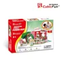 Puzzle 3D CubicFun Shopping Street-Flower Shop foto