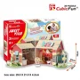 Puzzle 3D CubicFun Sweet Villa foto