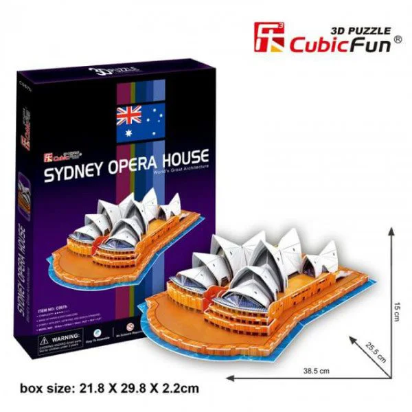 Пазл 3D CubicFun Sydney Opera house