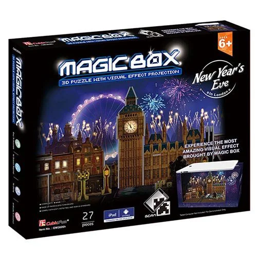 Puzzle 3D CubicFun New Year's Eve-In Lodon foto