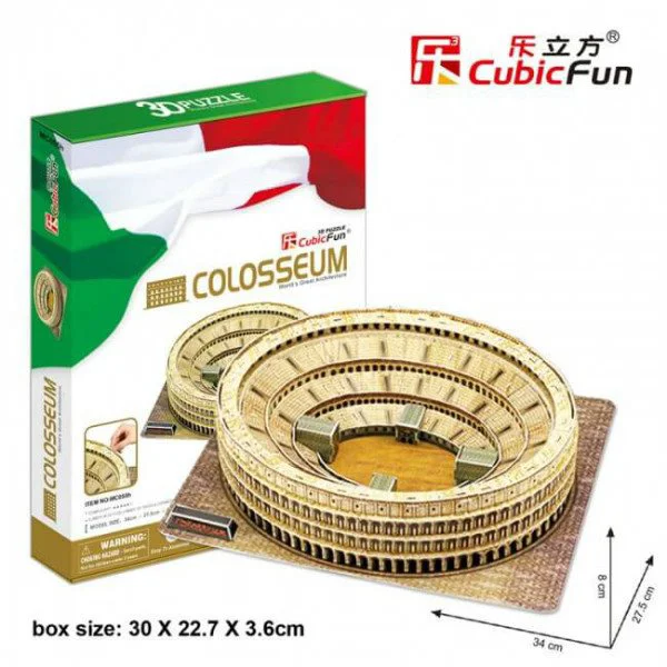 Puzzle 3D CubicFun Colosseum foto