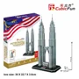 Puzzle 3D CubicFun Petronas Towers foto