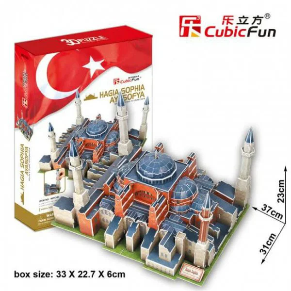 Puzzle 3D CubicFun Hagia Sophia Ayasofya