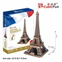 Puzzle 3D CubicFun Eiffel Tower foto