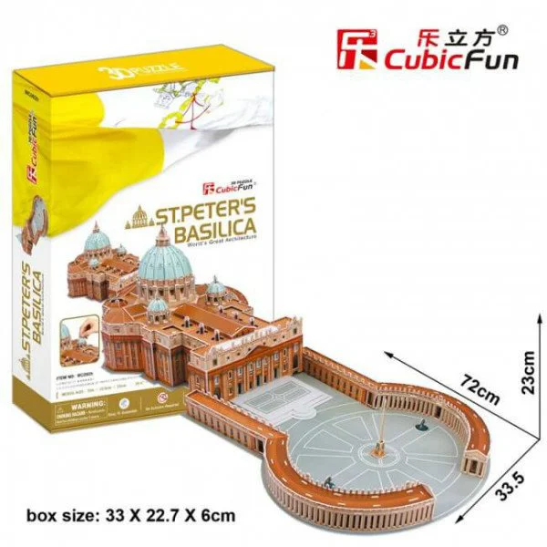 Puzzle 3D CubicFun St. Peter's Basilica foto