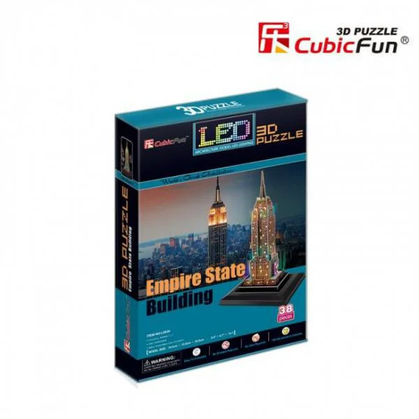Puzzle 3D LED CubicFun Empire State Building foto