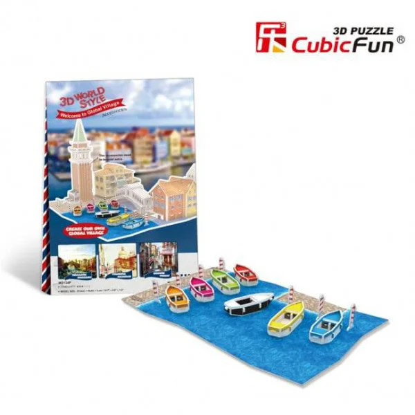 Puzzle 3D CubicFun Accessories 2 foto