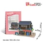 Puzzle 3D CubicFun Japanese confectionery shop J foto