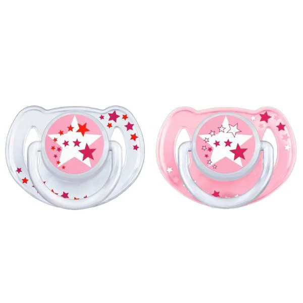 image for Пустышки Philips AVENT "Ночные" (6-18 мес.), 2 шт. foto