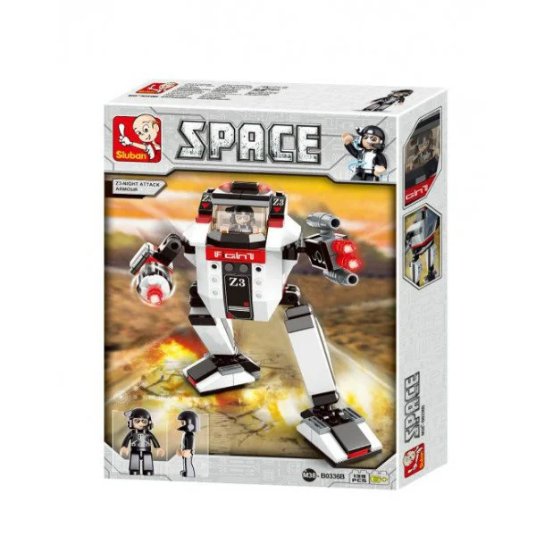 Constructor Sluban Space Z3-Night Attack Armour foto