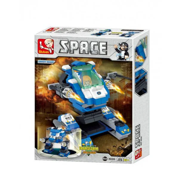 Constructor Sluban Space Empery Knight foto
