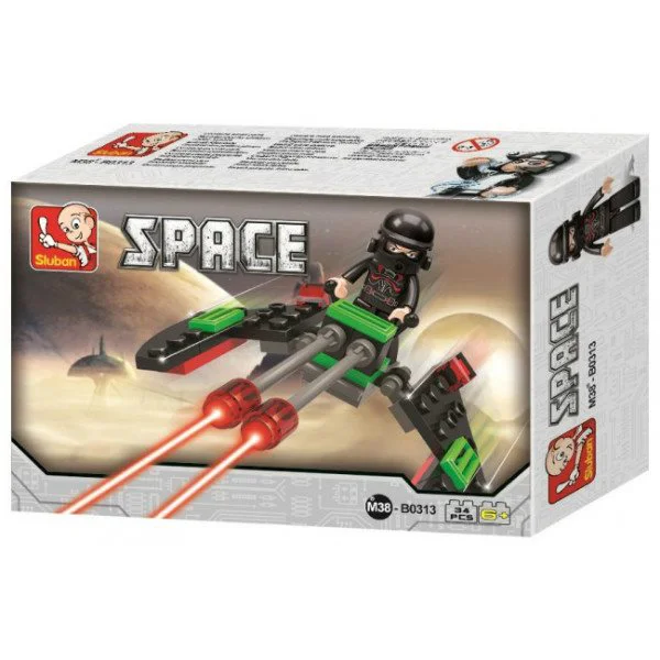 Constructor Sluban Space Sith Starfighter foto