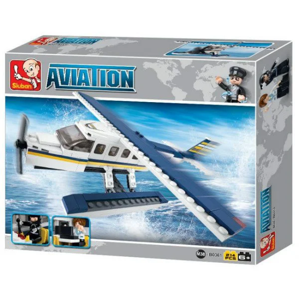 Конструктор Sluban City Aviation Seaplane foto