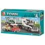 Constructor Sluban City Truck Transporter foto