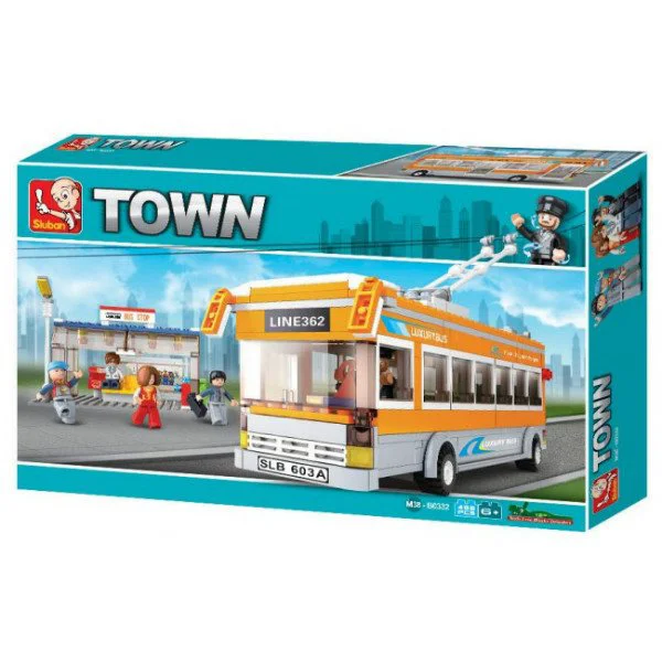 Constructor Sluban City Trolley Bus foto