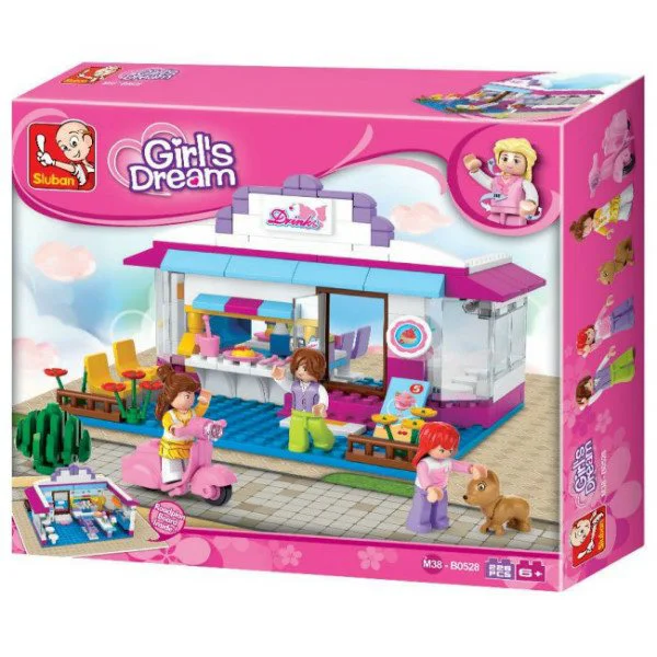 Constructor Sluban Girl's Dream Cafe foto