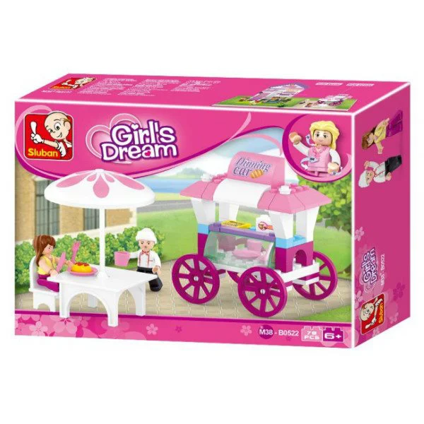 Constructor Sluban Girl's Dream Food Carriage foto