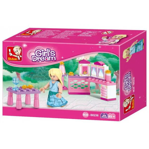 Constructor Sluban Girl's Dream Princess Castle foto