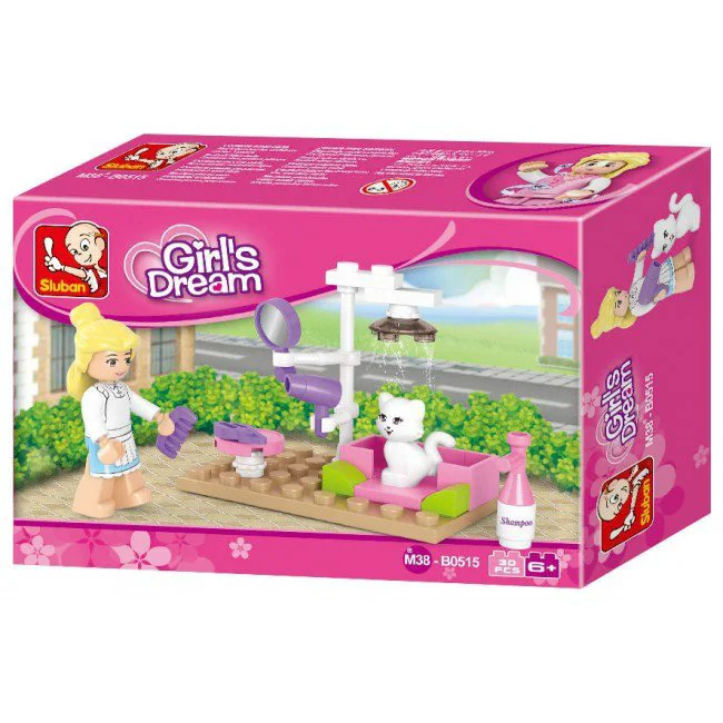 Constructor Sluban Girl's Dream Pet Beauty foto