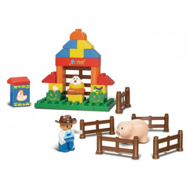 Constructor Sluban Baby Bricks Medium Size Happy Farm foto