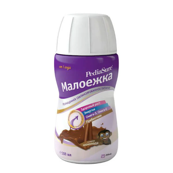 image for Смесь PediaSure Малоежка шоколад, 200 мл foto
