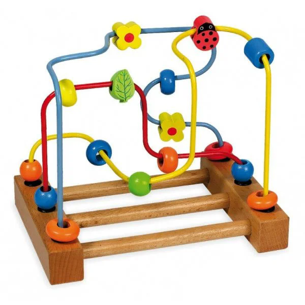 Развивающая деревянная игрушка Baby Mix Лабиринт foto