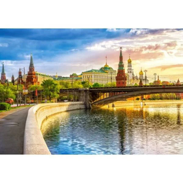 Puzzle Castorland Riverside View, Moscow, 1000 piese foto