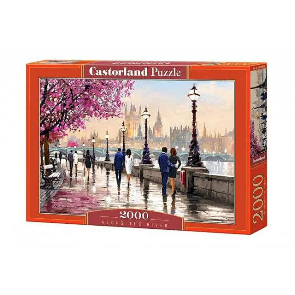 Puzzle Castorland Along the River, 2000 piese foto
