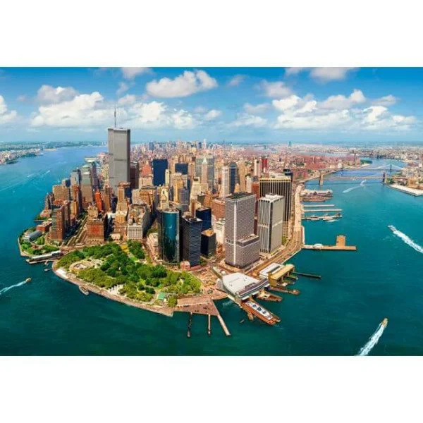 Puzzle Castorland New York City before 9/11, 2000 piese foto