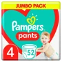 Chilotei Pampers Pants Unisex 4 (9-15 kg), 52 buc.