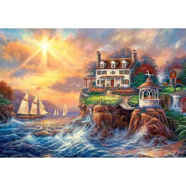 Puzzle Castorland Above the Fray, 3000 piese foto
