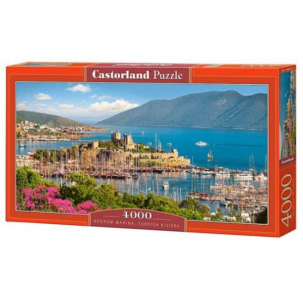Puzzle Castorland Bodrum Marina, Turkish Riviera, 4000 piese foto