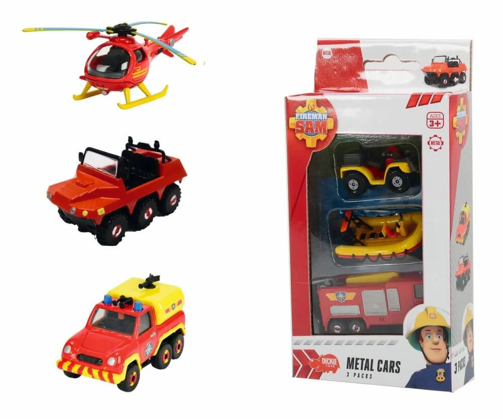 Set Autospeciale Dickie Fireman Sam, 3 buc. foto