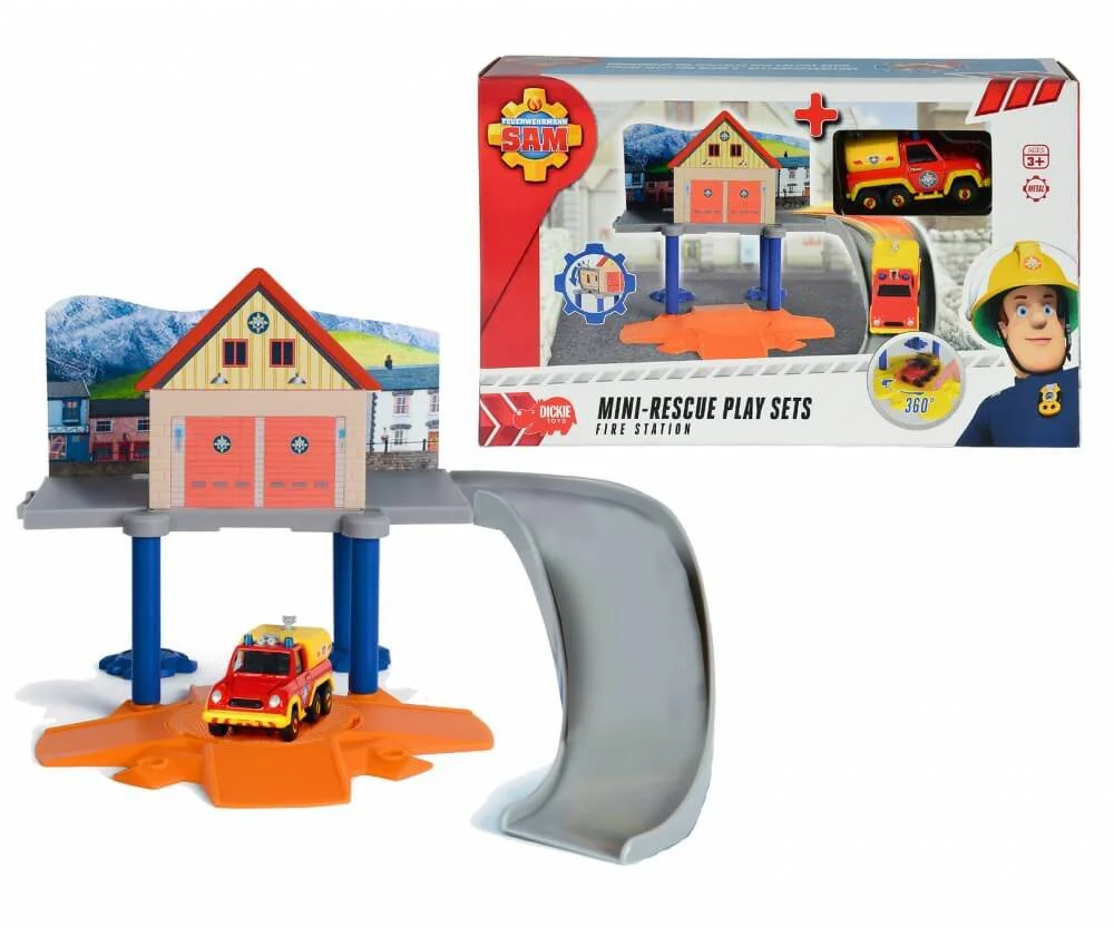 Set de joc Dickie &quot;Fireman Sam&quot; Mini Fire Station