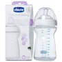 Бутылочка Chicco Step Up 3 соска с наклоном, силикон, для каши (6+ мес.), 330мл