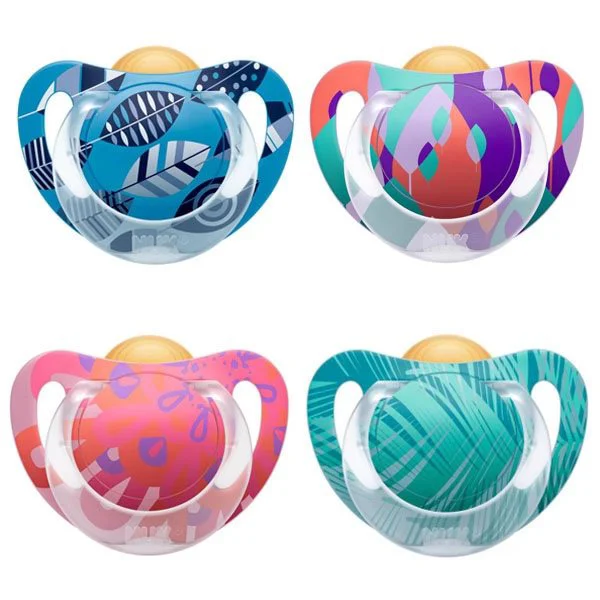 image for Пустышка NUK Genius Color из латекса (0-6 мес.) foto