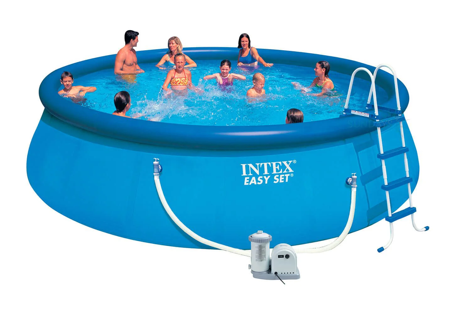 Piscina gonflabila Intex Easy Set 549x122 foto