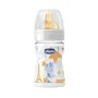 Biberon din plastic Chicco Boy Well Being cu tetina din latex, flux normal, 150 ml foto