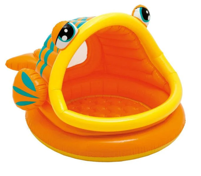 Piscina gonflabila pentru copii Intex Lazy Fish foto