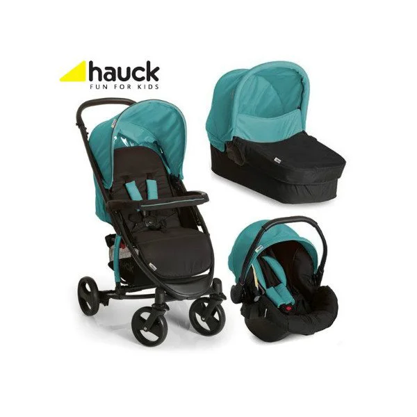 Carucior Hauck all in one Miami 4S Caviar/Petrol foto