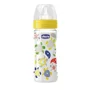 Biberon din plastic Chicco Well Being IRONIC cu tetina din silicon, flux reglabil, 250 ml foto