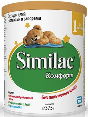 image for Детская молочная смесь Similac Comfort 1 (0-6 мес.), 375 г foto