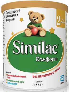 image for Детская молочная смесь Similac Comfort 2 (6-12 мес.), 375 г foto