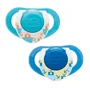 Suzeta cu inel Chicco Physio Compact din silicon Albastra (12+ luni), 2 buc. foto