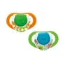 Пустышка с кольцом Chicco Physio Compact латексная Luminiscenta (12+ мес.), 2 шт. foto