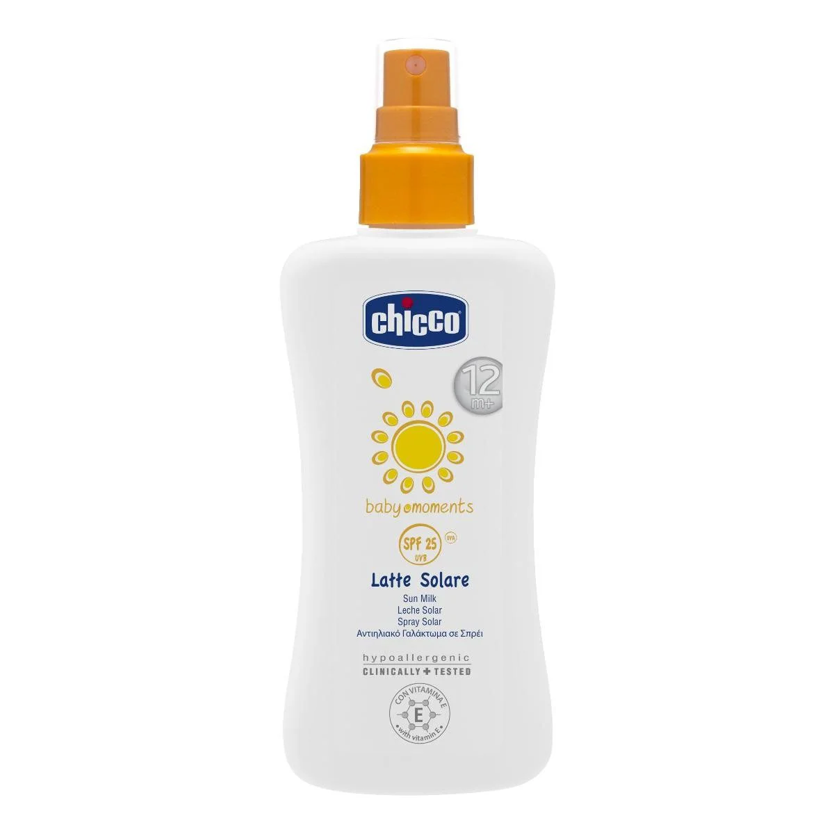 image for Laptisor de protectie solara Chicco SPF 25+, (12+ luni), 150 ml foto