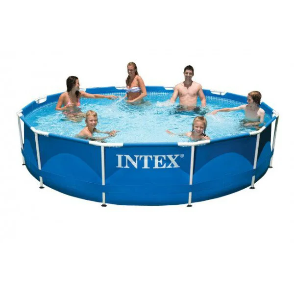 Piscina cu cadru Intex Metal Frame 457x84 foto