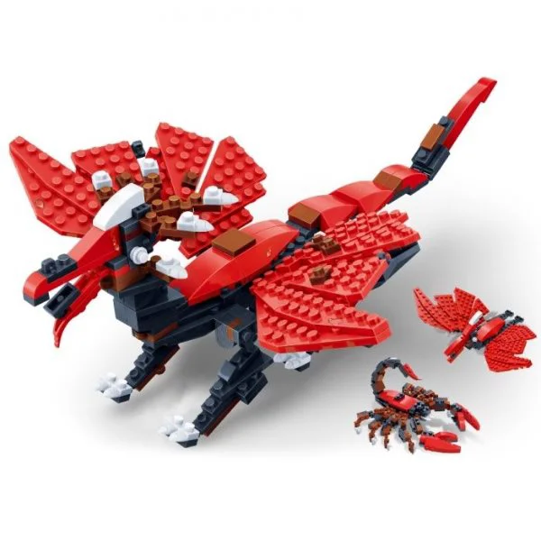 Конструктор Banbao 3 в 1 Raptor
