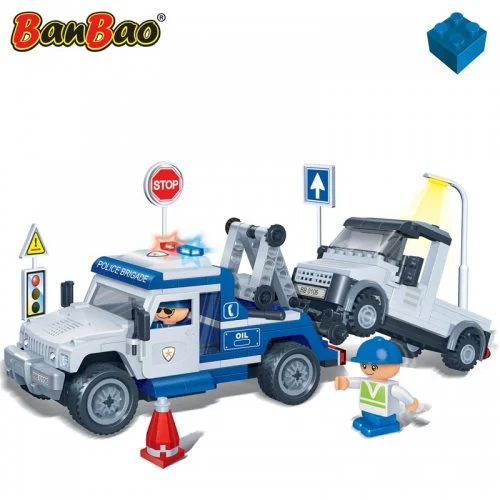 Constructor BanBao Police Tow Truck foto