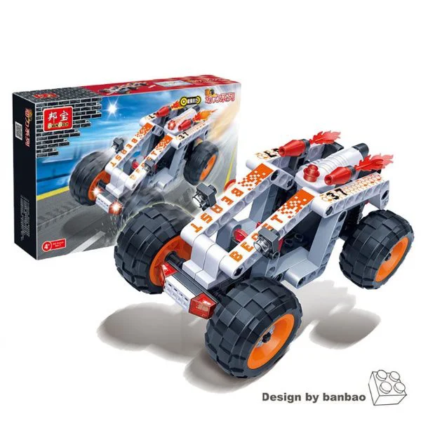 Constructor BanBao Beast Pull Back Racer foto